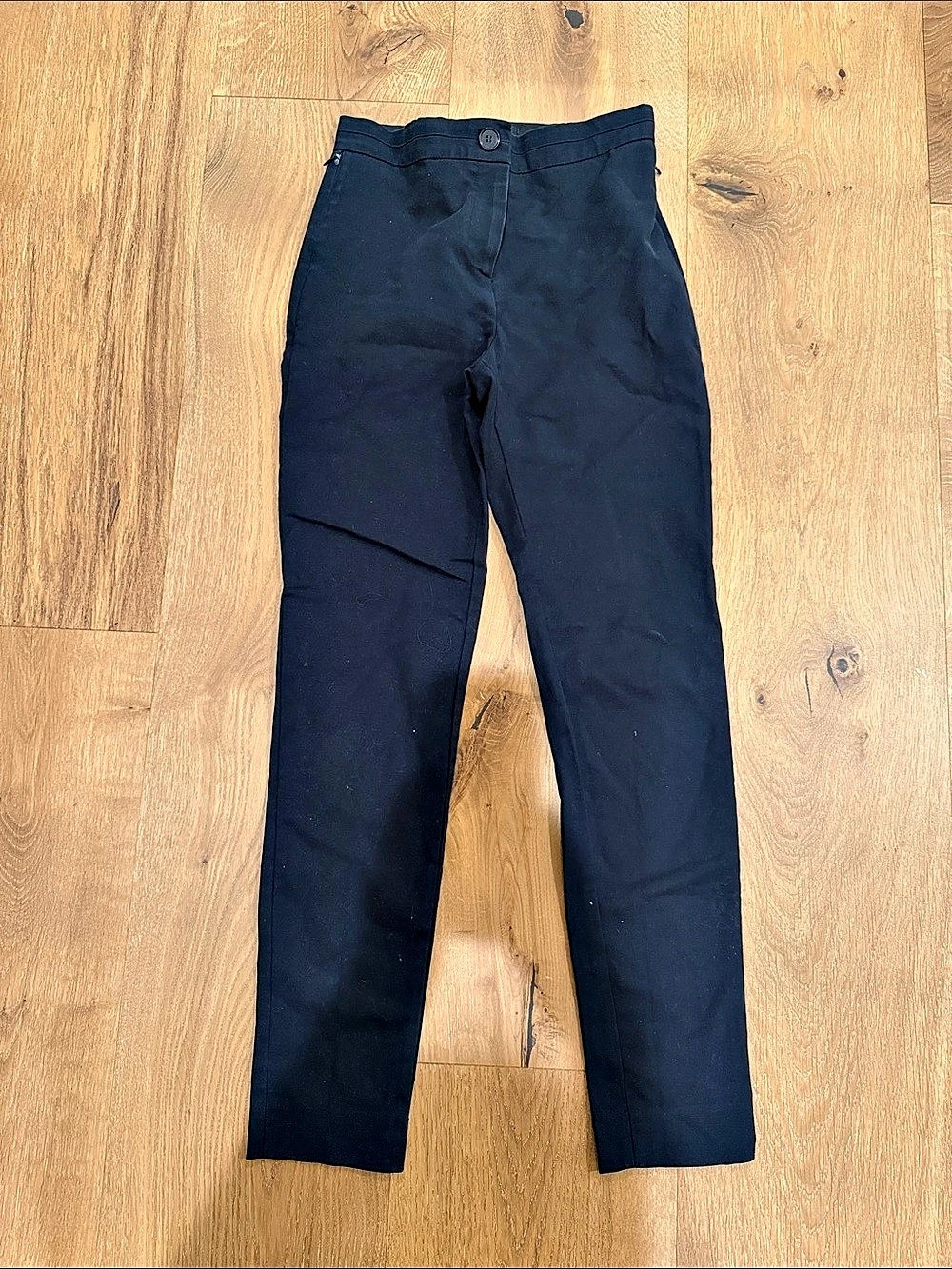 Straight Leg Pants in Black Like New